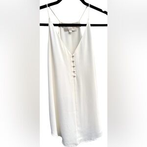 LOFT - Covered Button Strappy Cami - Like New